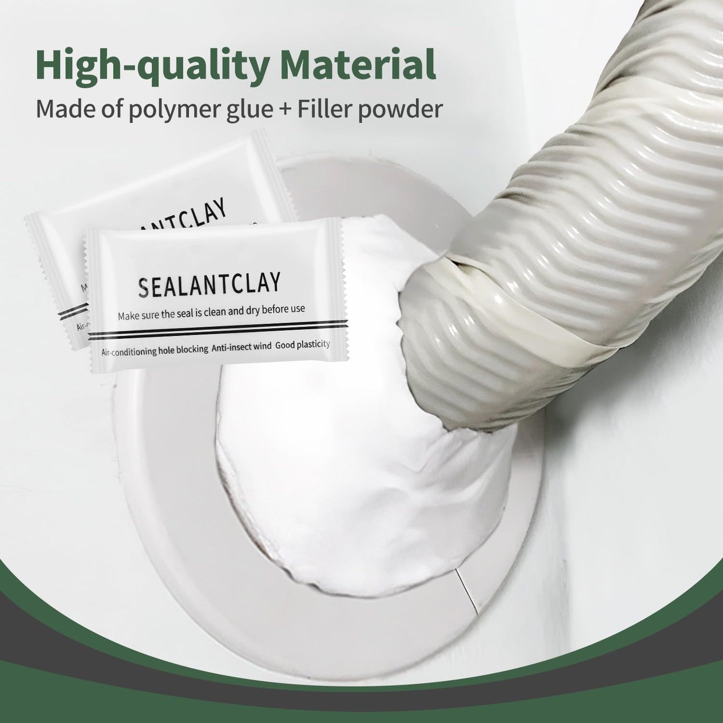 Waterproof White Seal Putty Clay