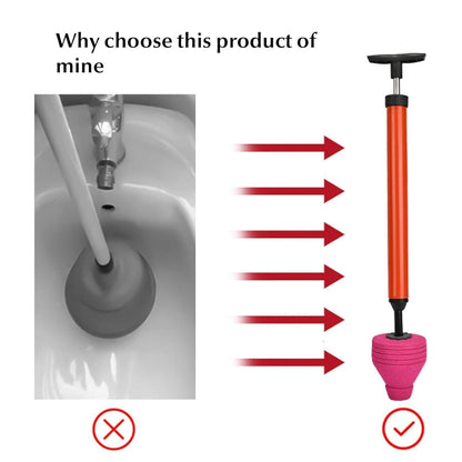 High Pressure Toilet Pipe Plunger