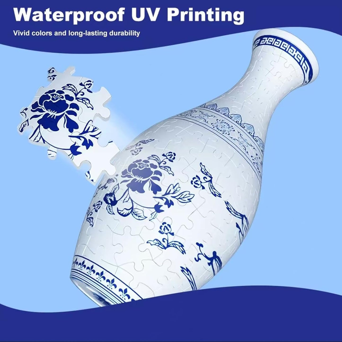 3D Puzzle Flower Vase