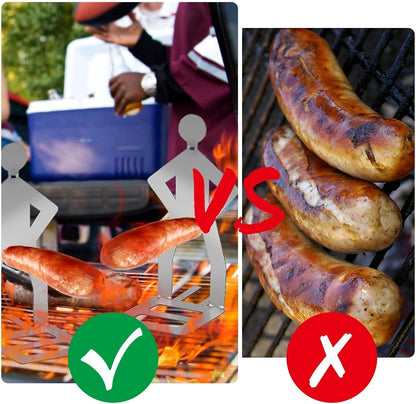 Camping Grill & BBQ Stand Set, Premium BBQ Accessories for Men