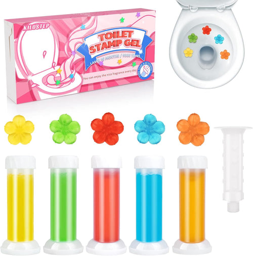 Flower Toilet Gel Stamp set