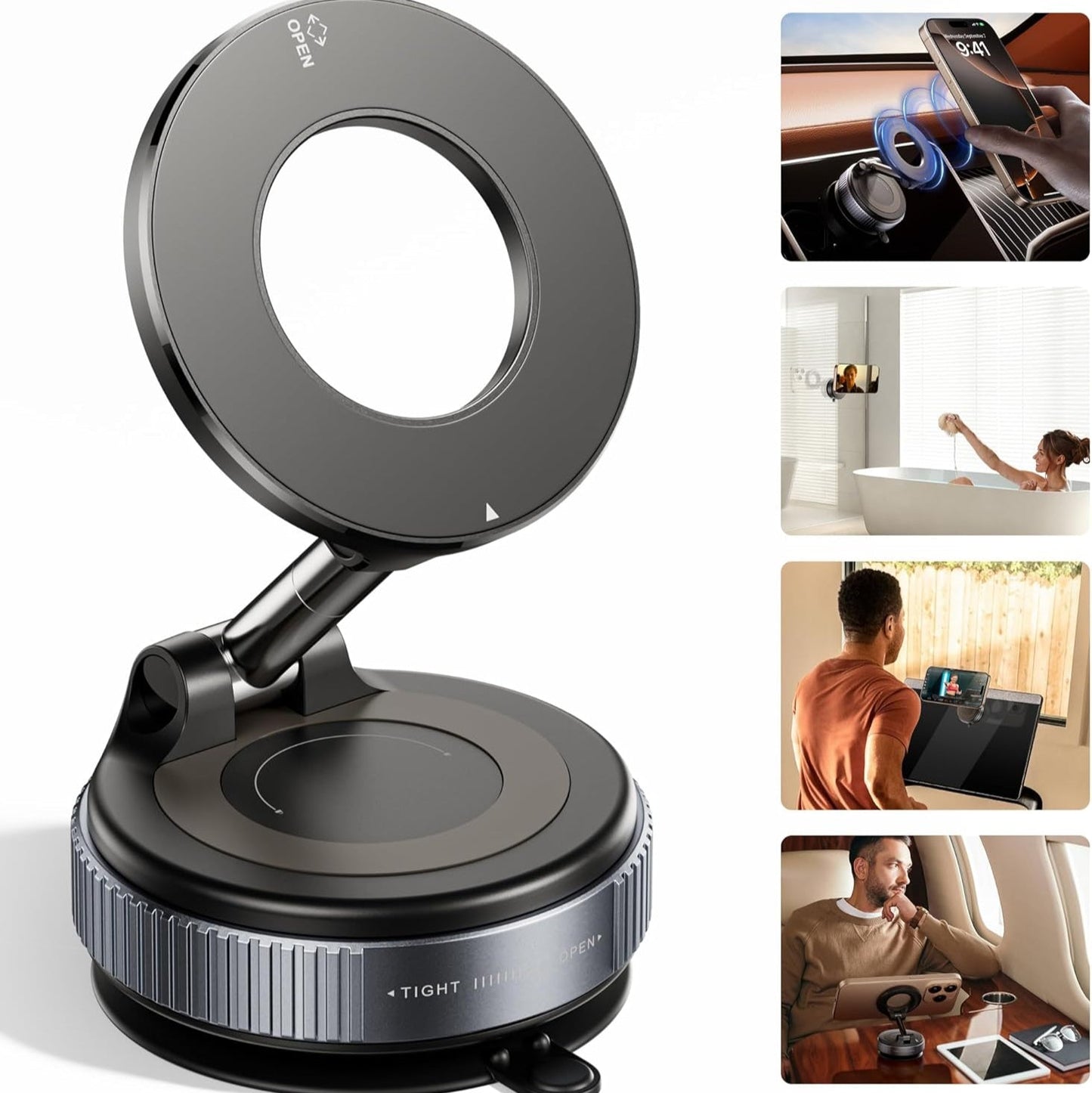 360° Magnetic Suction Phone Mount
