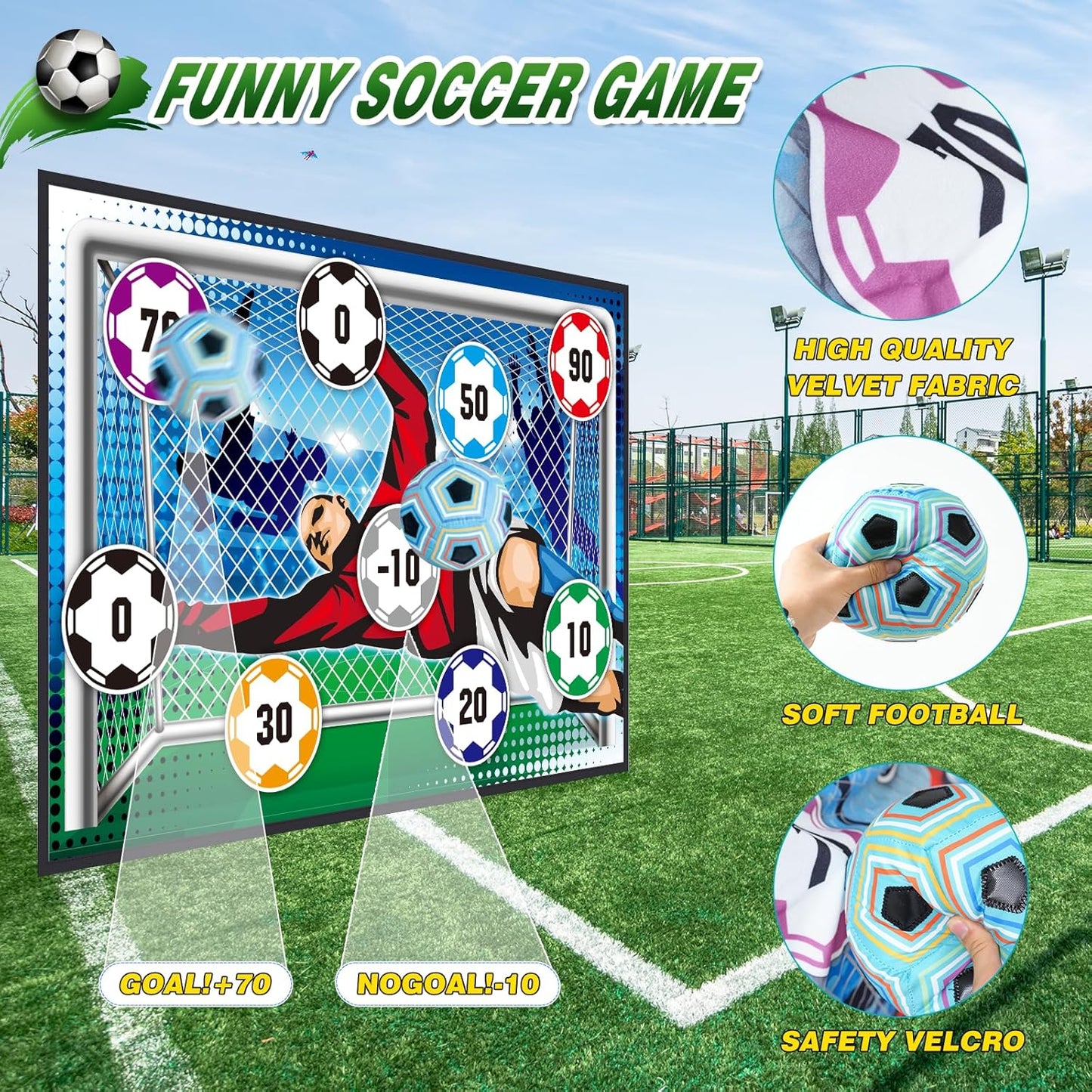 Soccer Ball Game Set for Kids