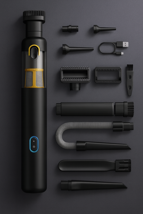 4-in-1 Cordless Car Vacuum Cleaner