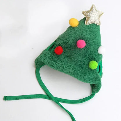 Christmas Cute Hat and Towel For Pets