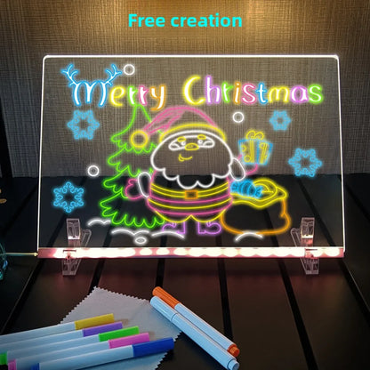 Luminous Acrylic LED Drawing Board