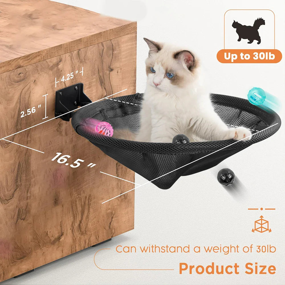 Wall Mounted Cat Hammock Foldable Beds