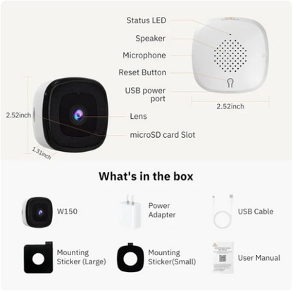 ChroMax 3MP 2K Dual-Band Indoor Security Cam