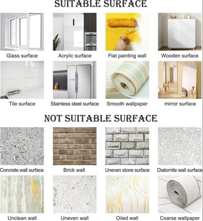 3D Potted Plants Wall Stickers