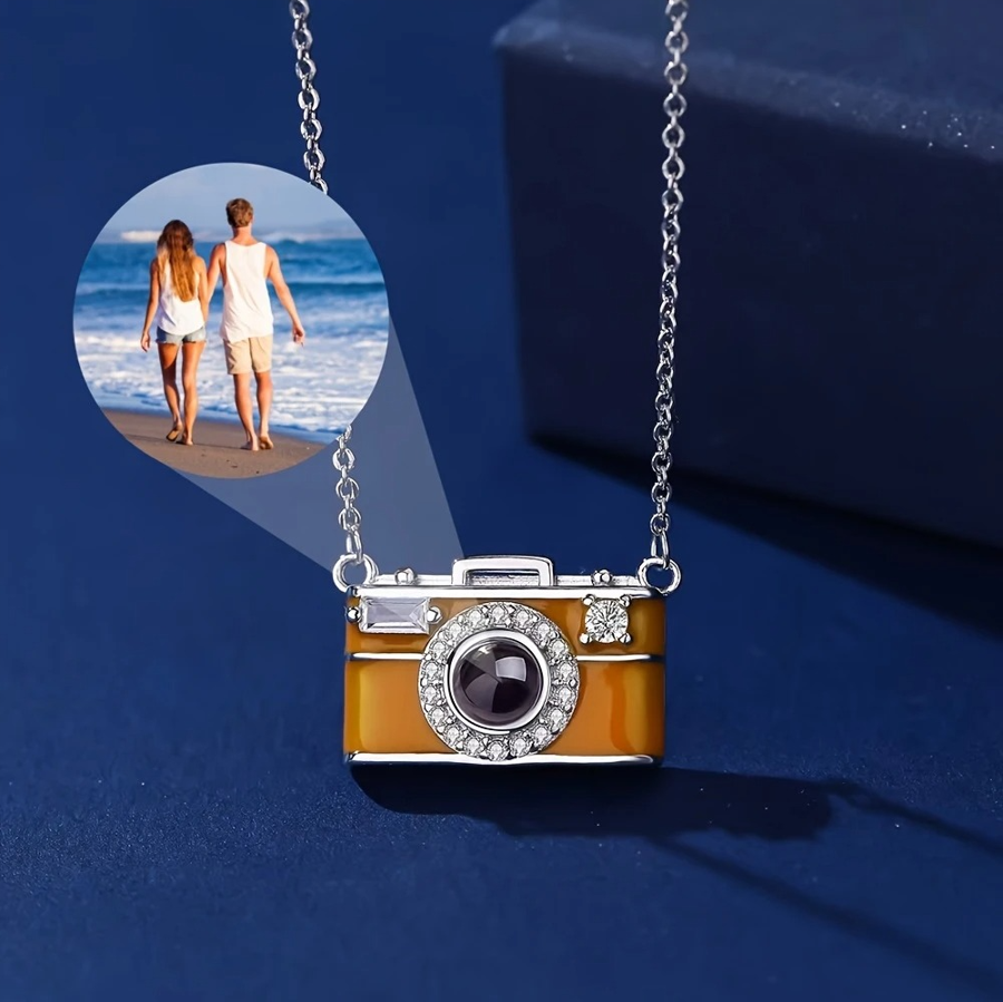 Customizable Camera Projector Necklace