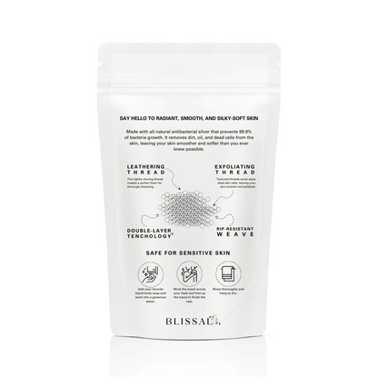 Long Exfoliating Shower Towel
