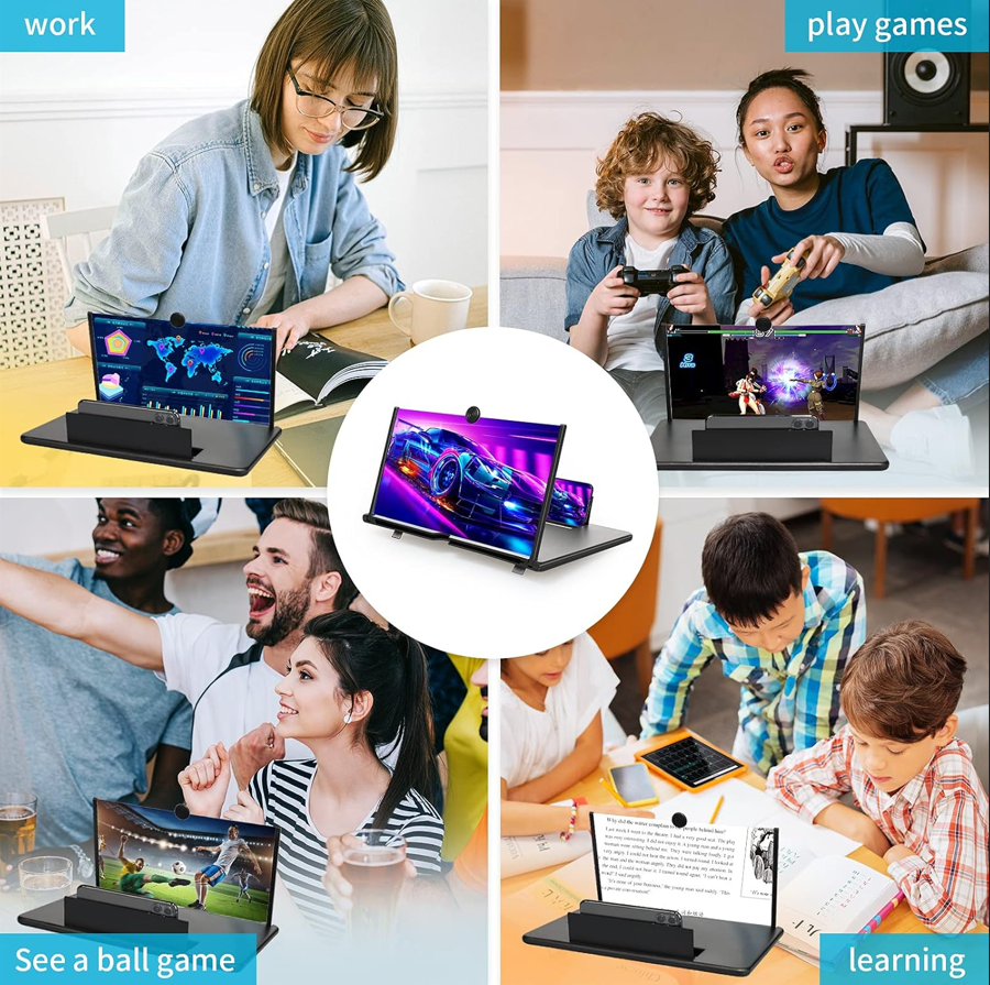 3D HD Mobile Screen Magnifier