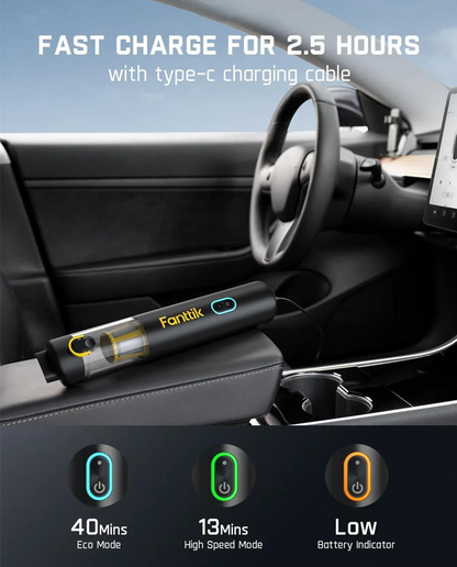 4-in-1 Cordless Car Vacuum Cleaner
