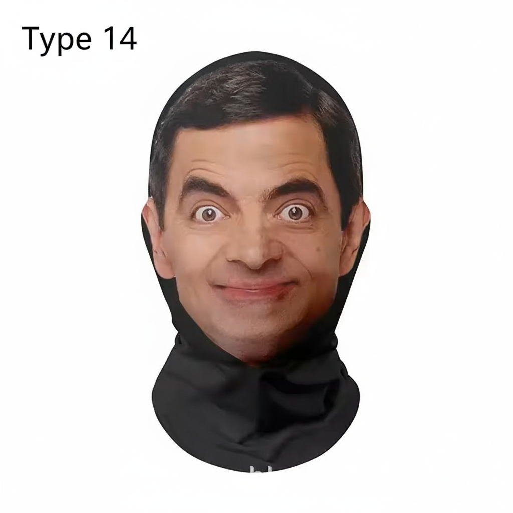 3D Celebrity Face Mask