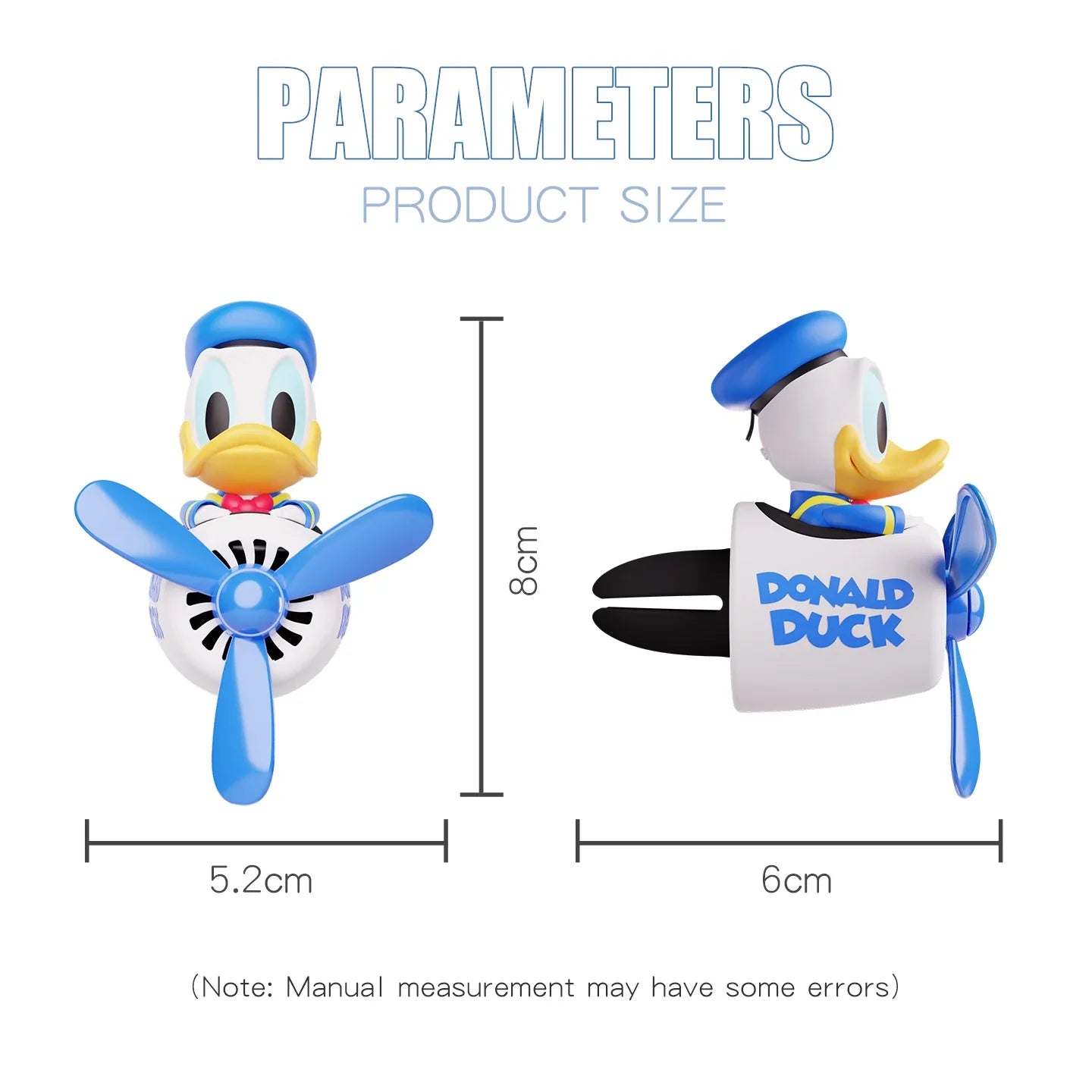 Disney Donald Duck Pilot car air freshener